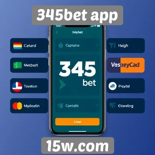 Métodos de pagamento disponíveis no 345bet app