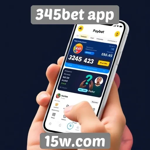 Experiência do usuário no 345bet app